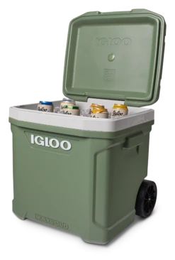 Igloo ECOCOOL Latitude 60 QT Roller Cooler -Camping Sales Store 00034777 P1