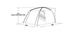 Easy Camp Fairfields Drive Away Awning (2022) 17 Easy Camp Fairfields Drive Away Awning (2022) -Camping Sales Store 120375 Fairfields DrawingPerspective2