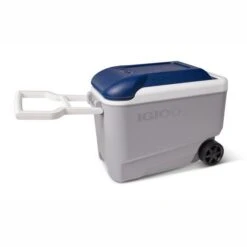 Igloo Maxcold 40 Roller Cool Box - Grey / Blue -Camping Sales Store 3 00034687 h2
