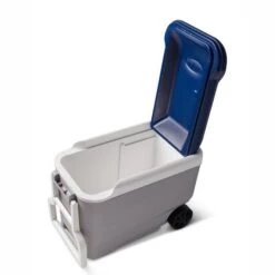 Igloo Maxcold 40 Roller Cool Box - Grey / Blue -Camping Sales Store 7 00034687 o2