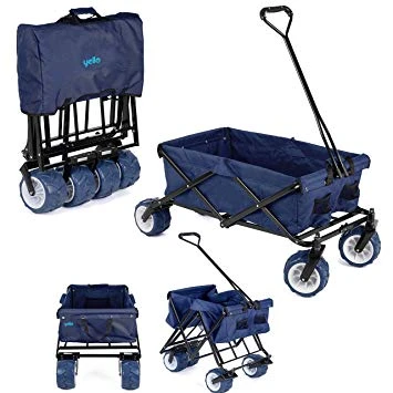 Yello Folding Beach Trolley 1 Yello Folding Beach Trolley