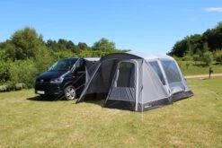 Outdoor Revolution Cayman Curl Low Air Drive Away Awning 2022 -Camping Sales Store CaymanCurl2022wPorchDoor5