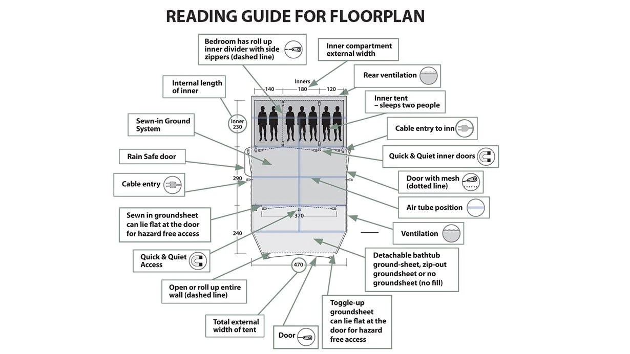 Outwell Tent Norwood 6 7 Outwell Tent Norwood 6 - Image 7