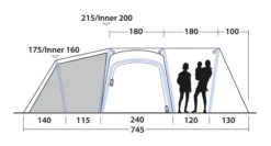 Outwell Airville 6SA Air Tent 2022 -Camping Sales Store GetImage 18