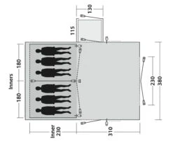 Outwell Montana 6PE Tent 2022 -Camping Sales Store GetImage 27