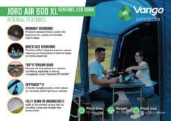 Vango Joro Air 600XL Sentinel Eco Dura Tent -Camping Sales Store Joro Air 600XL SED2 small