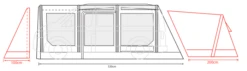 Outdoor Revolution Movelite T4E PC LOW Drive Away Awning -Camping Sales Store MoveliteT4E2