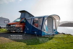 Vango Tolga Air VW Drive Away Awning - Blue -Camping Sales Store Tolga dba7d77a 9ae6 4ebb a38f 949a76c5114f