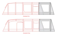 Outdoor Revolution Airedale 6S /6SE Front Porch Extension -Camping Sales Store airedale 6s se front porch extension fp 3