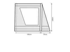 Outdoor Revolution Airedale 7SE And 9SE Front Porch Extension -Camping Sales Store airedale 7se 9se front porch extension floorplan 1