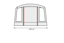 Outdoor Revolution Airedale Side Porch Awning -Camping Sales Store airedale side porch floorplan 2