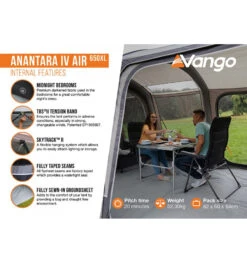 Vango Anantara IV Air 650XL Tent 14 Vango Anantara IV Air 650XL Tent -Camping Sales Store anantara iv air 650xl 4