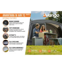 Vango Anantara IV Air TC 650XL Tent -Camping Sales Store anantara iv air tc 650xl 9