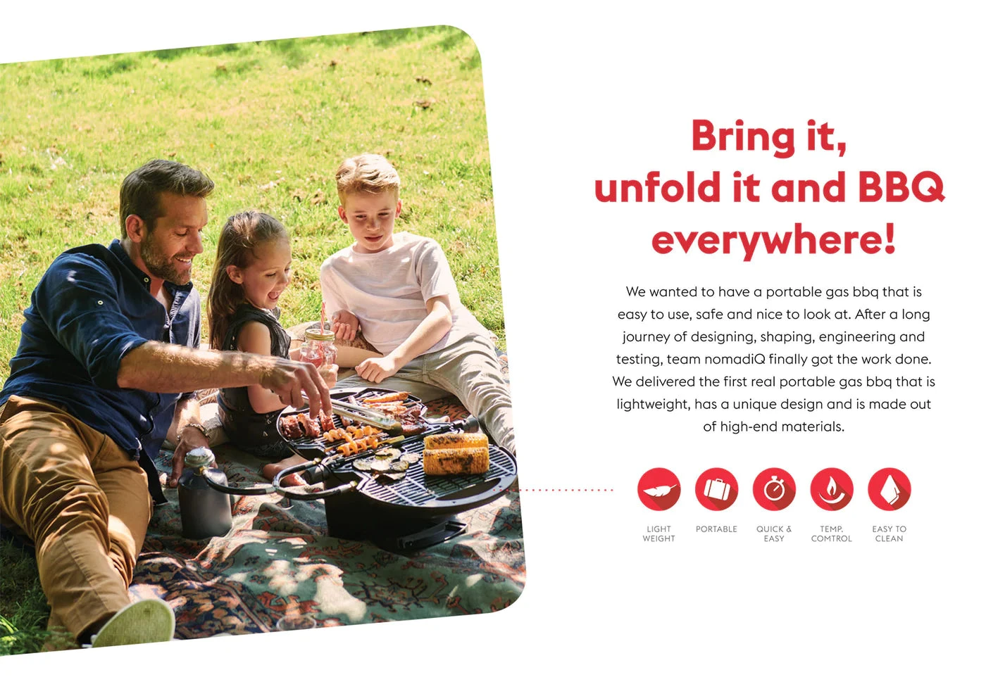 NomadIQ Portable Gas BBQ 4 NomadIQ Portable Gas BBQ - Image 4