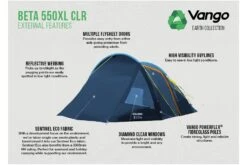 Vango Beta 550XL CLR XL Tent -Camping Sales Store beta 550xl clr 1