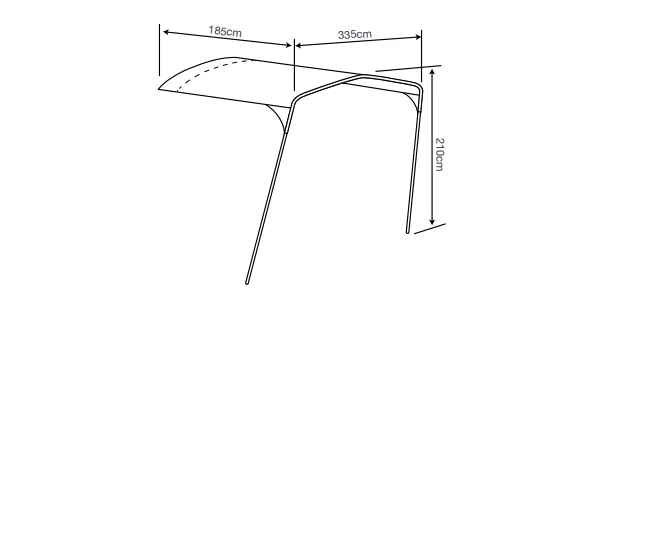 Outdoor Revolution Camp Star 700 Sun Canopy 4 Outdoor Revolution Camp Star 700 Sun Canopy - Image 4