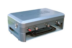 Outdoor Revolution’s Twin Burner Gas Stove And Grill -Camping Sales Store cook2105 twinburnergasstovegrill l2