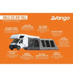 Vango Galli CC Air Tall Drive Away Awning -Camping Sales Store galli cc air tall 3