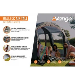 Vango Galli CC Air Tall Drive Away Awning -Camping Sales Store galli cc air tall 4
