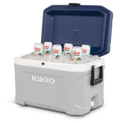 Igloo Maxcold 54QT Cool Box -Camping Sales Store igloo maxcold 50 ice chest cool box uk 50557 02 75278