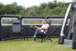 Outdoor Revolution Oxygen Windbreak - 3 Section -Camping Sales Store orbk0105 oxygenwindbreak l4