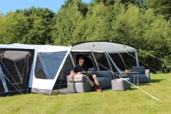 Outdoor Revolution SIDE SUN WING SHADE FOR THE O-ZONE 8.0 SAFARI LODGE -Camping Sales Store orft3028 ozonesafarilodge sidesunwing l4