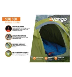 Vango Soul 300 Tent -Camping Sales Store soul 300 3 72c36336 2929 4eee 8f00 5632f5106620