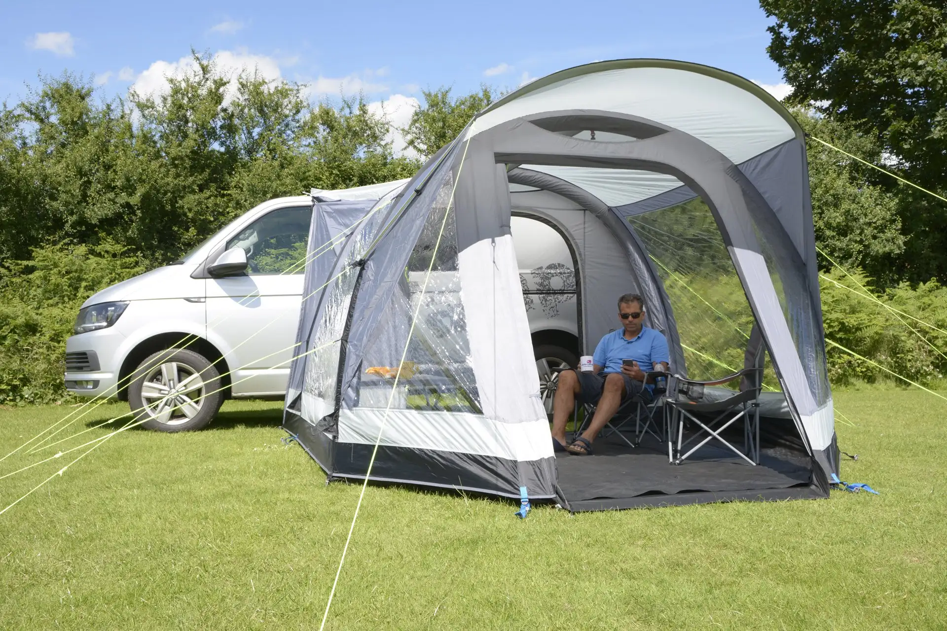 Camping Sales Store -Camping Sales Store Kampa Travel Pod Action AIR XL Driveaway Awning front